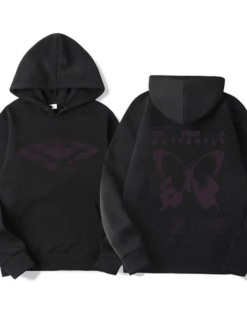 Load image into Gallery viewer, Kendrick Lamar Album Hoodies to Pimp a Butterfly Tracklist Graphic Hoodie Men&#39;S Women Harajuku Aesthetic Long Sleeve Sweatshirts
