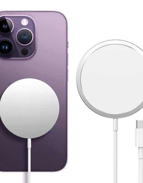 Load image into Gallery viewer, Wireless Charger, Magnetic Pad &amp; 20W Type C Wall Charger, Compatible with Iphone, Air Pods
