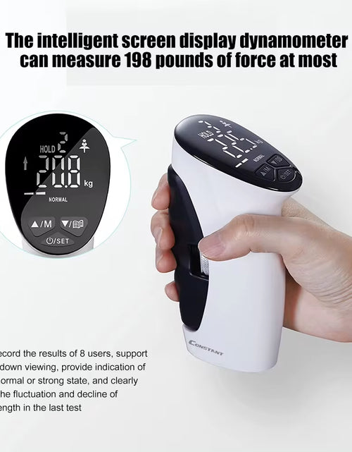 Load image into Gallery viewer, LED Digital Electronic Hand Grip Power Strength Trainer Tester Hand Dynamometer Professional Fitness Accessories
